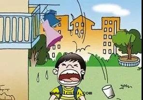 物(wù)業温(wēn)馨提(tí)示：嚴禁高(gāo)空(kōng)抛物(wù)